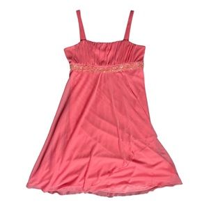 Vintage ‘City Triangles’ sequin milkmaid mini dress